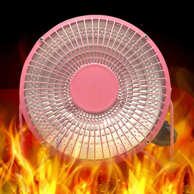 Portable 220V Mini Quartz Heater – 200/400W Desktop Warmer