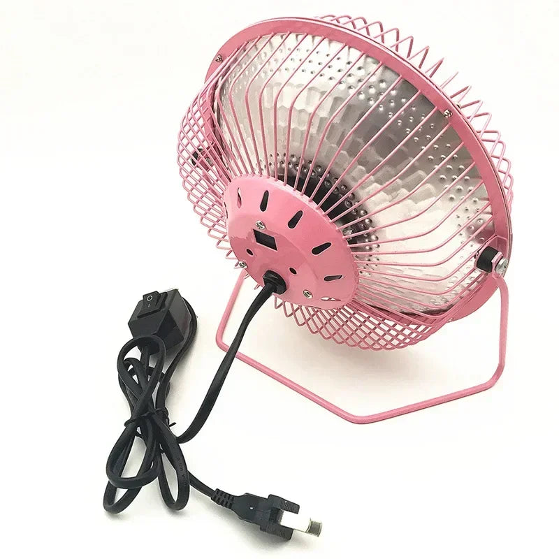 Portable 220V Mini Quartz Heater – 200/400W Desktop Warmer