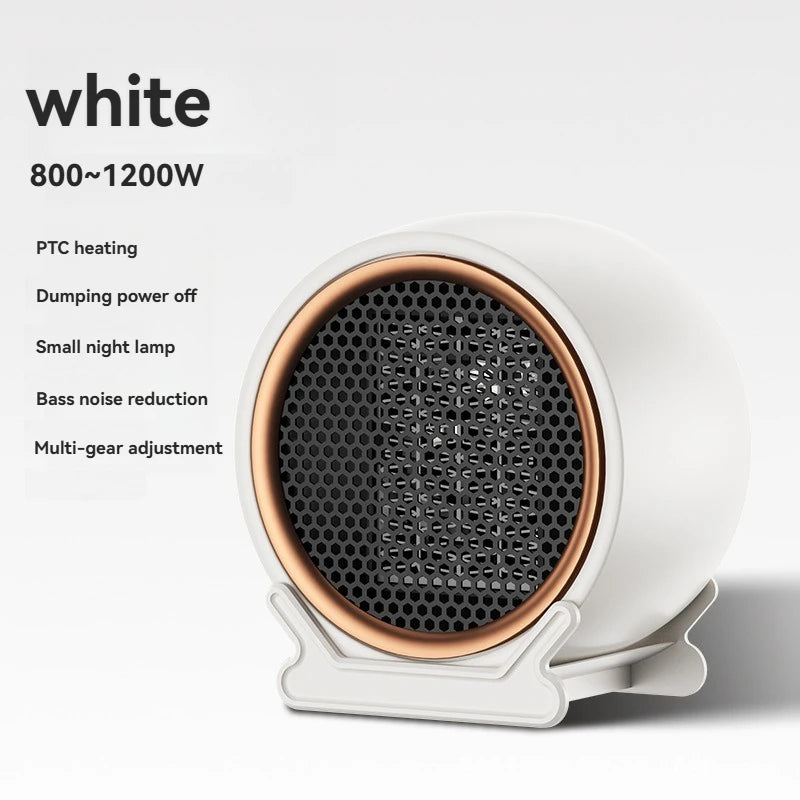 PTC Portable Space Heater (1200W for desktop & home)