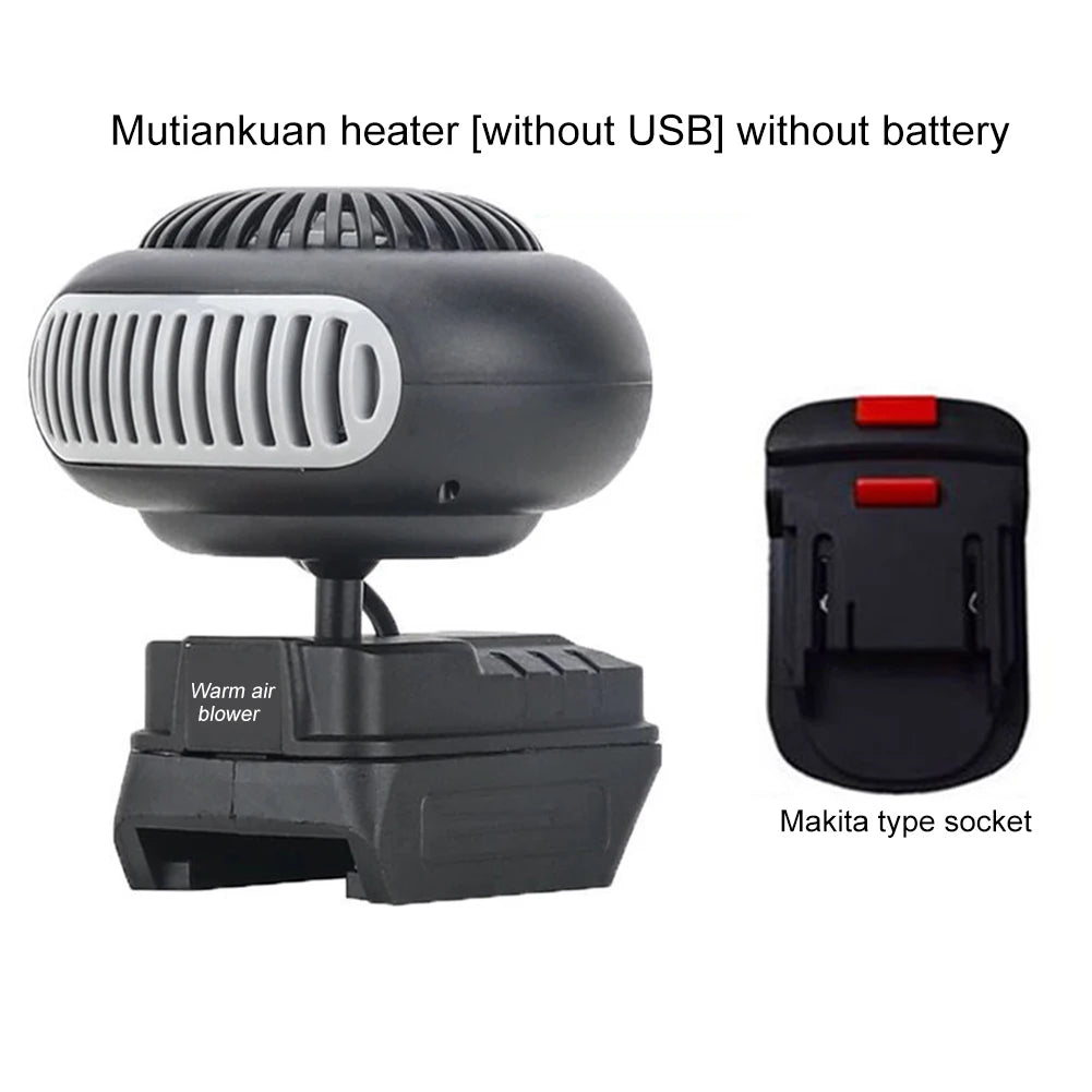 Portable Space Heater – 2-Speed Electric Desk Warmer 170W