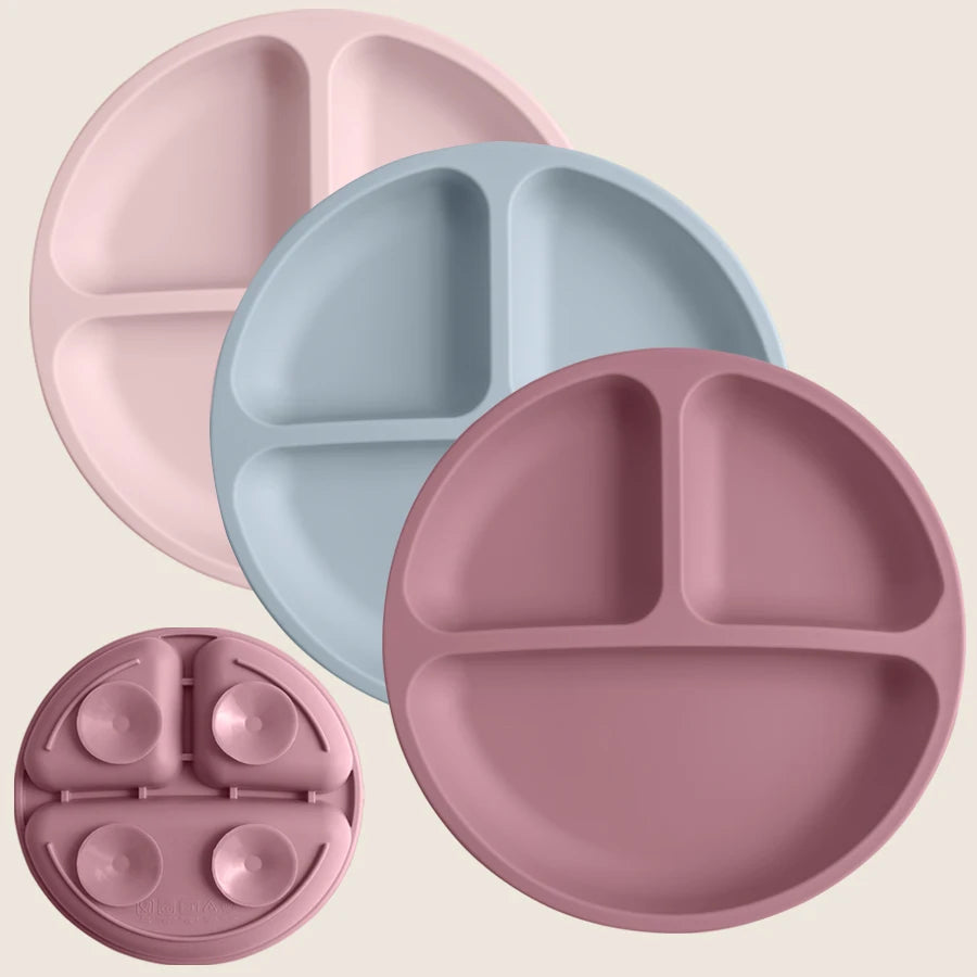 Luumeva Silicone Divided Suction Plate