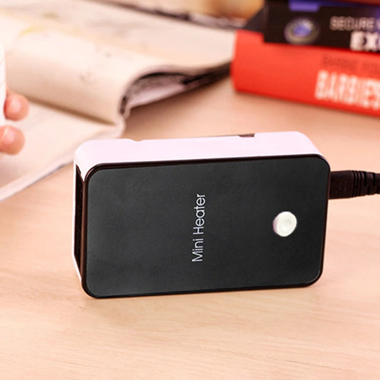 Compact Portable Electric Heater, Mini Desktop Winter Warmer
