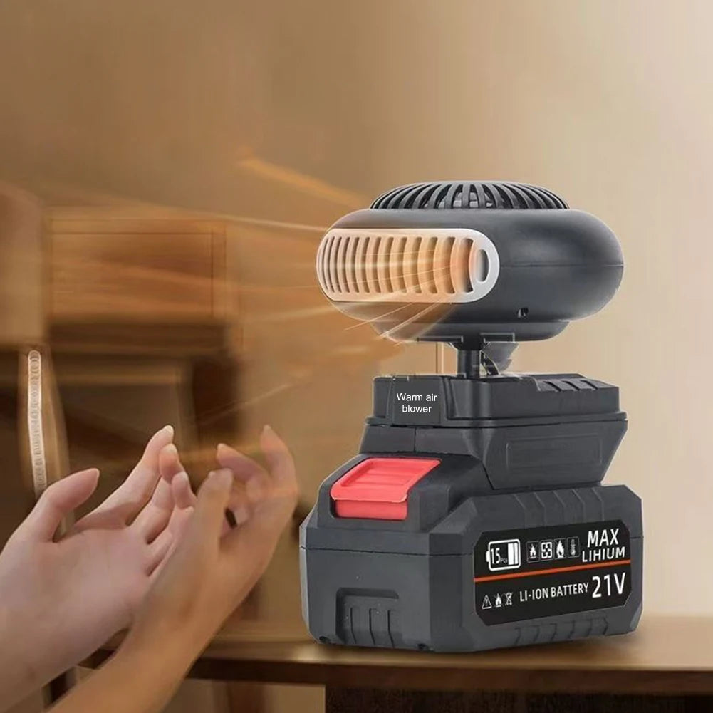 Portable Space Heater – 2-Speed Electric Desk Warmer 170W