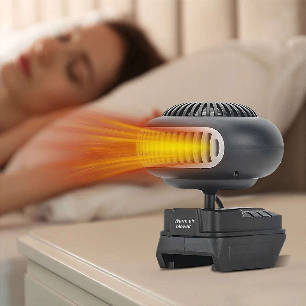 Portable Space Heater – 2-Speed Electric Desk Warmer 170W