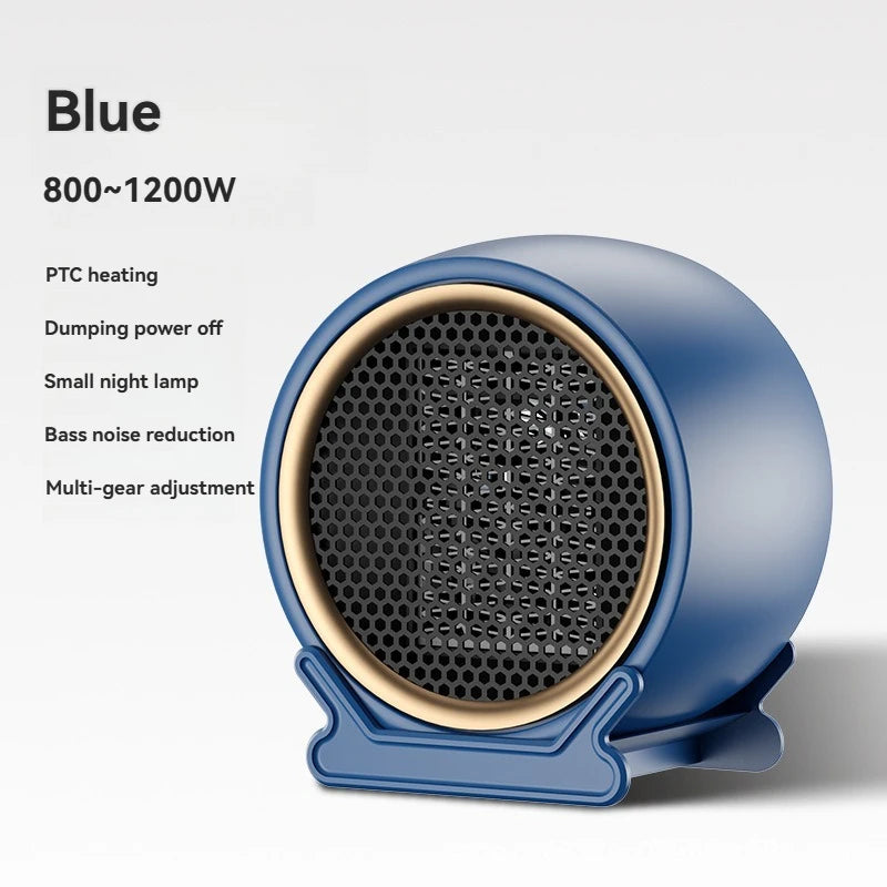 PTC Portable Space Heater (1200W for desktop & home)