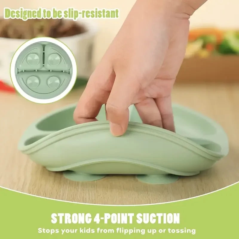 Luumeva Silicone Divided Suction Plate