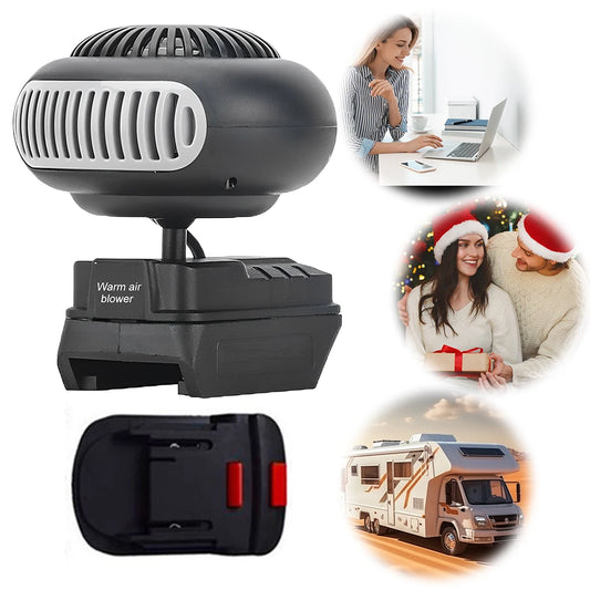 Portable Space Heater – 2-Speed Electric Desk Warmer 170W