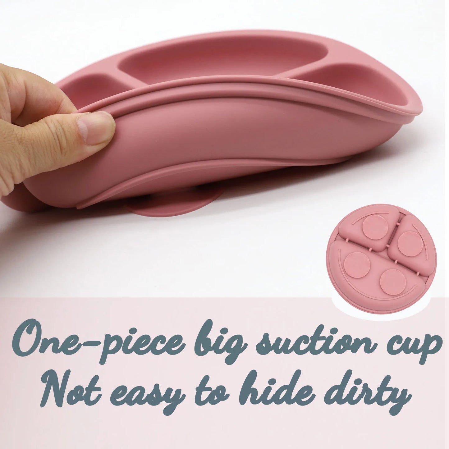 Luumeva Silicone Divided Suction Plate
