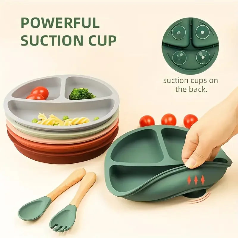 Luumeva Silicone Divided Suction Plate